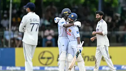 Dinusha leads Sri Lanka to remarkable WTC draw against India