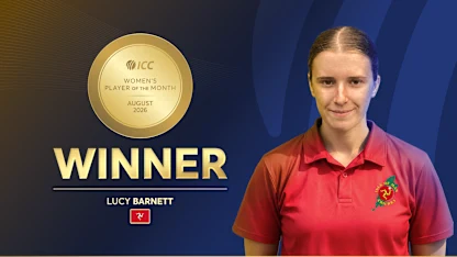 ICC Women's Player of the Month for August 2026 named