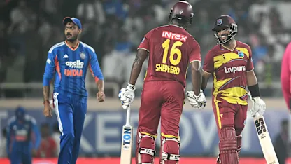 Hope, Rutherford lead West Indies to famous victory