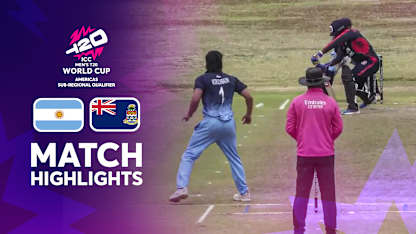 Argentina v Cayman Islands | Match Highlights | T20 WC Sub Regional Americas Qualifier