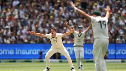 LIVE: Cummins double strike helps Australia make inroads on India