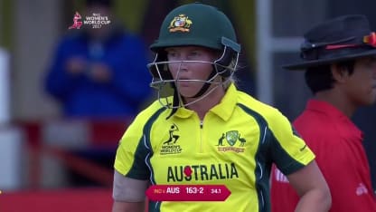 #WWC17 Meg Lanning scores an 88-ball 76 studded with seven fours and a six