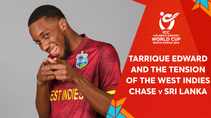 West Indies teammates always had faith in Tarrique Edward | U19 CWC 2024