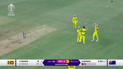 Kusal Perera - Wicket - Australia vs Sri Lanka