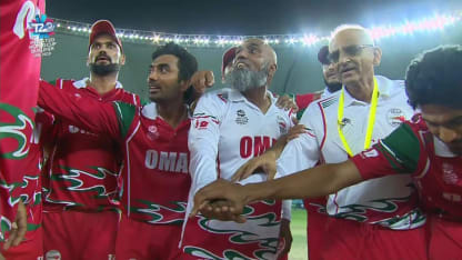 T20WCQ: HK v OMA – Oman celebrations