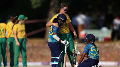 A thrilling final over as South Africa win by a run | U19 Women's T20WC