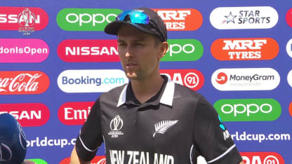 CWC19 WU4: Ind v NZ – Mid-innings interview, Trent Boult