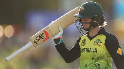 WT20WC: Aus v SL - Highlights of Rachael Haynes 60