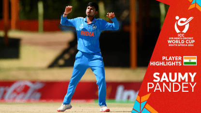 Saumy Pandey Player Highlights | U19 CWC 2024