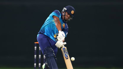 Chamari Athapaththu of Sri Lanka bats during the ICC Women's T20 World Cup Qualifier 2024