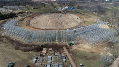 Nassau County International Cricket Stadium marks one month construction milestone as timelapse video is released