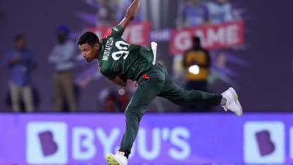 Mustafizur Rahman narrowly misses out on hat-trick