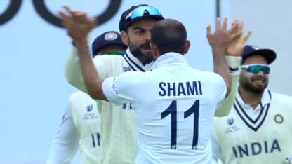 Gill takes a stunner, Shami sends back Taylor | WTC21 Final | Ind v NZ