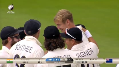 Kyle Jamieson's fifth Test five-for | WTC21 Final | Ind v NZ