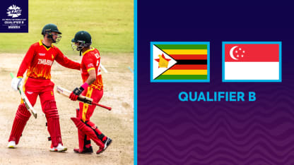 Match Highlights | ZIM v SIN | ICC Men's T20WC Qualifier B