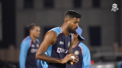 Hardik Pandya back bowling in the nets | T20 World Cup