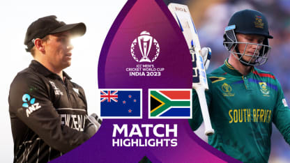 South Africa overcome New Zealand for the first time in 24 years | Match Highlights | CWC23