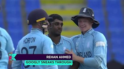 Nissan POTD: Rehan Ahmed bamboozles the batter with a googly