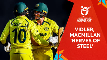 Vidler, Macmillan relive Australia's semi-final win | U19 Men’s CWC 2024