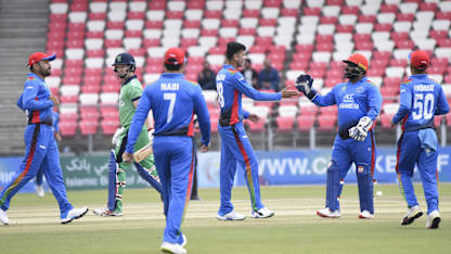 Afghanistan lead the five-match series 1-0