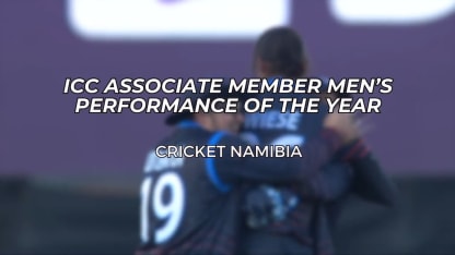 ICC Associate Member Men's Performance of the Year 2022 – Cricket Namibia