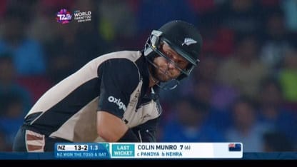 Corey Anderson Match Hero for New Zealand v IND ICC WT20 2016