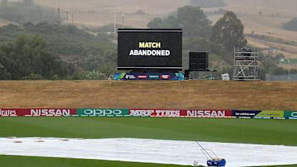 Match abandoned Pakistan v Afghanistan