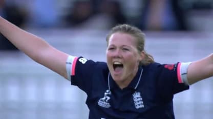 WICKET: Veda Krishnamurthy and Jhulan Goswami fall in quick succession to Anya Shrubsole