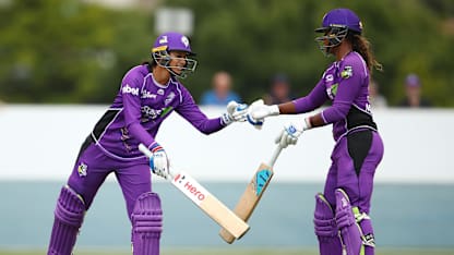 Smriti Mandhana and Hayley Matthews