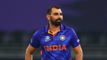 Mohammad Shami removes the dangerous George Munsey