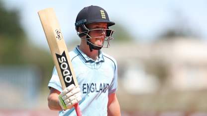 James Rew’s resilient 95 | ENG v IND | ICC U19 Men’s CWC 2022
