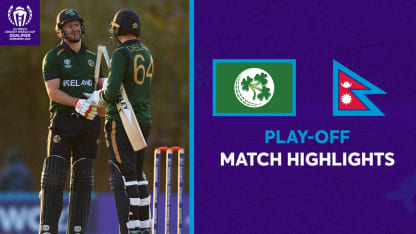 Ireland beat Nepal in a play-off thriller | CWC23 Qualifier