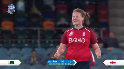 WT20WC: Eng v Pak – Wickets 98, 99 and 100 for Shrubsole