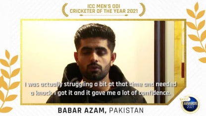 ICC Men’s ODI Cricketer of the Year: Babar Azam acceptance speech