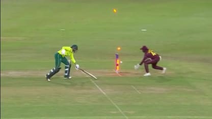 Nissan POTD - Dottin's fast arm runs out van Niekerk