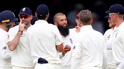 Moeen Ali finished with six wickets to claim the player of the match award.