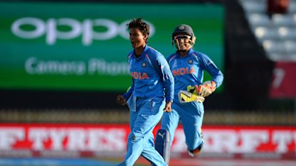 Deepti Sharma took three vital wickets in the tournament opener on India’s way to victory – including the scalp of Natalie Sciver.