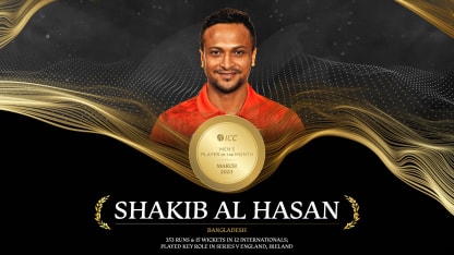 ICC Men's Player of the Month for March 2023