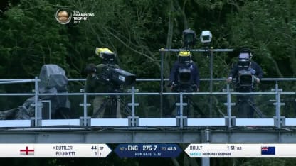 Jos Buttler scoops it for six