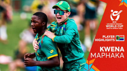 Kwena Maphaka POTM Highlights | U19 CWC 2024