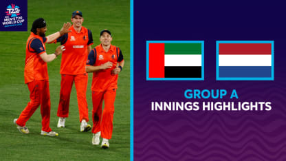 Innings Highlights | UAE v Netherlands | T20WC 2022