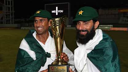 Pakistan clinched a thrilling third and final Test, securing a first series victory in the West Indies and giving a fitting farewell to Misbah-ul-Haq and Younis Khan, the retiring veterans.