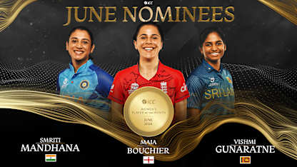 ICC Women’s Player of the Month nominees for June 2024 revealed 

