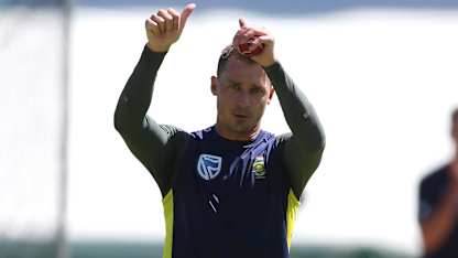 Dale Steyn returned to ODI action v Zimbabwe