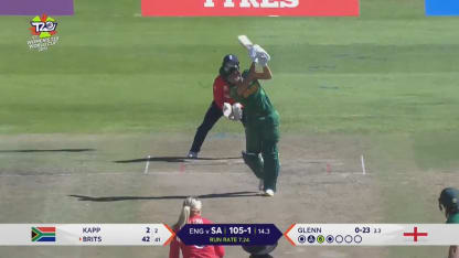 Six - Tazmin Brits | ENG v SA | Women's T20WC 2023