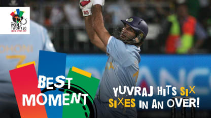 Yuvraj slams six sixes in an over | ENG v IND | T20WC 2007