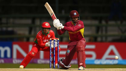 King shines with hundred for West Indies against Oman | CWC23 Qualifier
