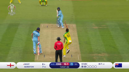 CWC19: ENG v AUS - Mitchell Starc bowling highlights