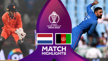 Confident Afghanistan march to third straight win | Match Highlights | CWC23