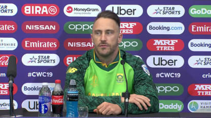 CWC19: SA v WI - Faf du Plessis post-match interview